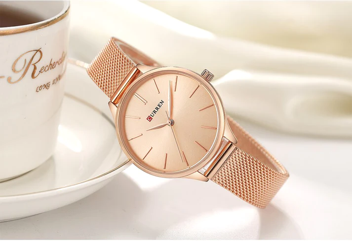 CURREN 9024 Women's Mesh Watch