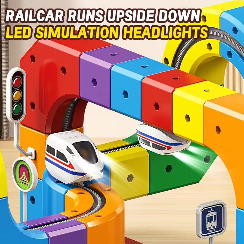 Magic Track Train  For Kids ( 51 pcs )