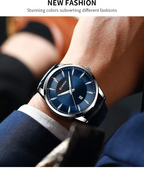 CURREN Original Brand Leather Straps Wrist Watch For Men With Brand (Box & Bag)-8365