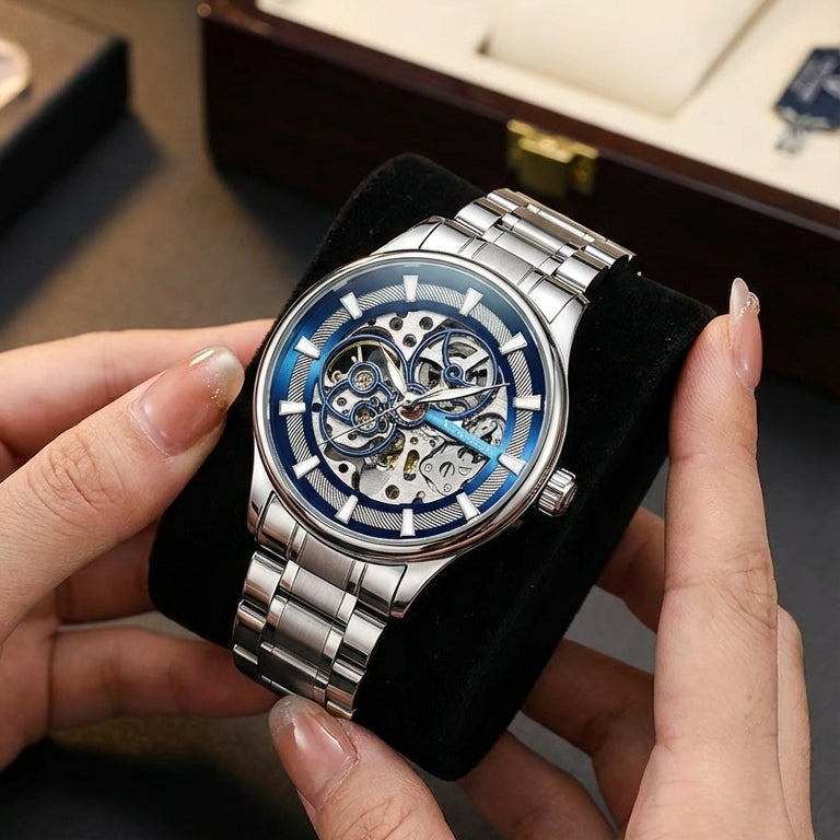 𝖳𝖤𝖵𝖨𝖲𝖤 𝕃𝕌𝕏𝕌ℝ𝕐 & 𝔾𝔼ℕ𝕋𝕃𝔼𝕄𝔸ℕ Watch | Automatic Mechanical Hollow Watch for Business Men | 2026