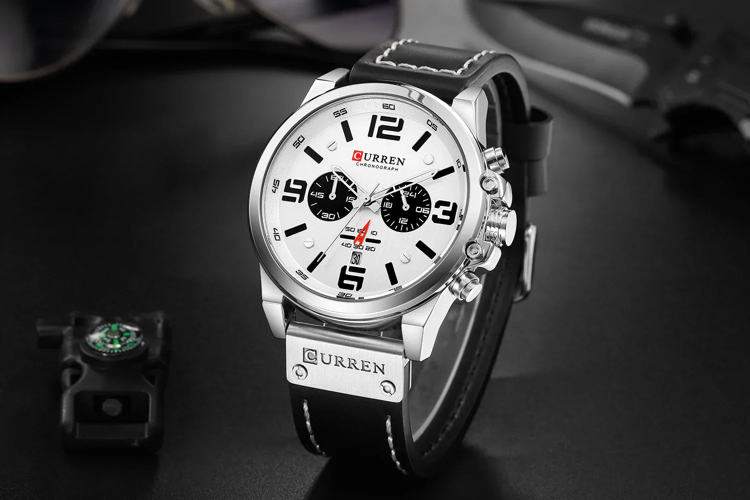 Curren 8314 Men Watch Leather