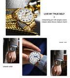CURREN Original Brand Stainless Steel Band Wrist Watch For Men With Brand (Box & Bag)-8427