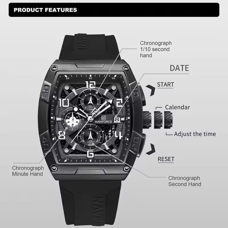 NAVIFORCE  Luxury Design Watch For Men