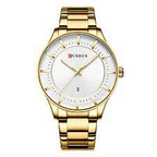 CURREN Original Brand Stainless Steel Band Wrist Watch For Men With Brand (Box & Bag)-8375