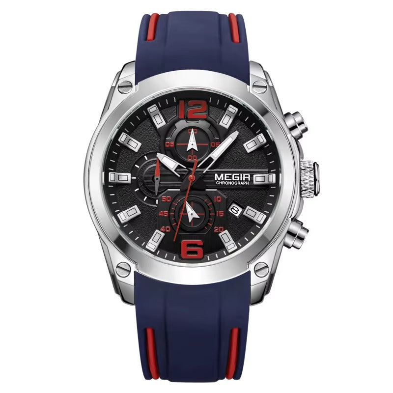 New Design MEGIR Chronograph Mens Watch